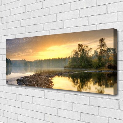 Bild canvas Lake Pond Landskap