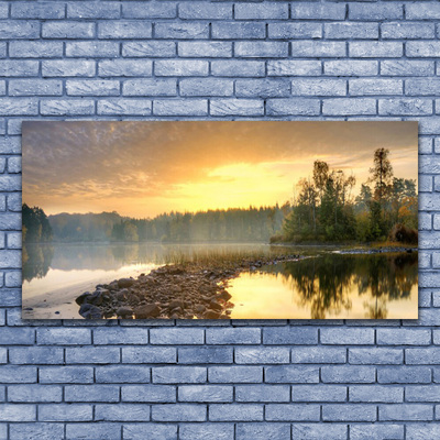 Bild canvas Lake Pond Landskap