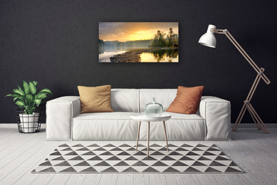 Bild canvas Lake Pond Landskap