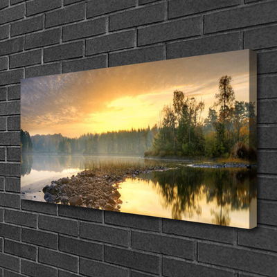 Bild canvas Lake Pond Landskap