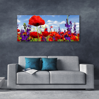 Fototryck canvas Blommor Växtnatur