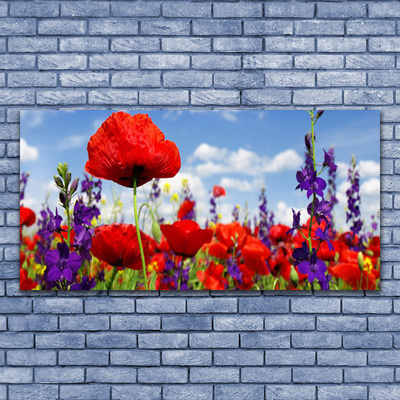 Fototryck canvas Blommor Växtnatur