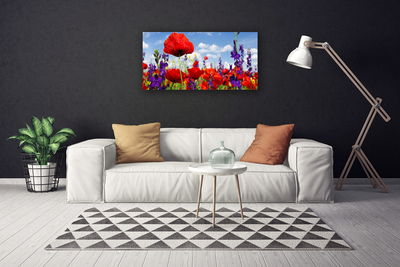 Fototryck canvas Blommor Växtnatur