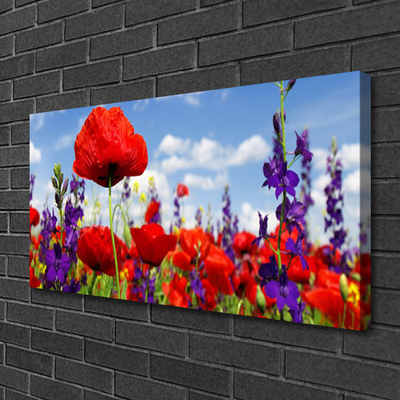 Fototryck canvas Blommor Växtnatur