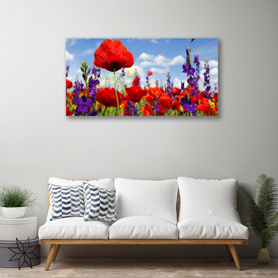 Fototryck canvas Blommor Växtnatur