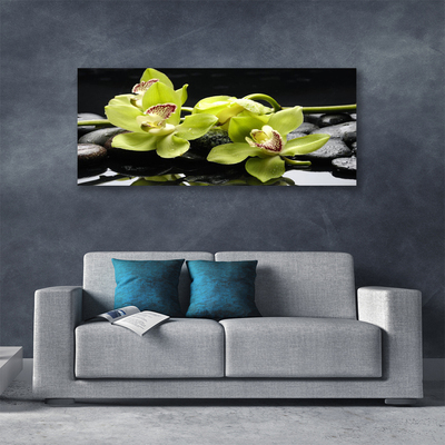 Fototryck canvas Blomma orkidéväxt