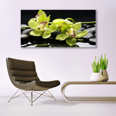 Fototryck canvas Blomma orkidéväxt