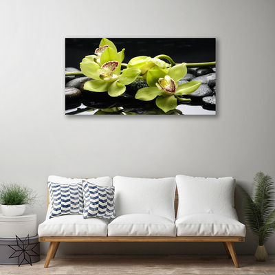 Fototryck canvas Blomma orkidéväxt