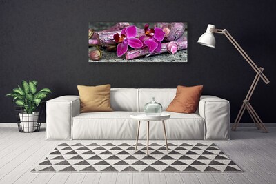 Fototryck canvas Trä Blommor Växt Natur