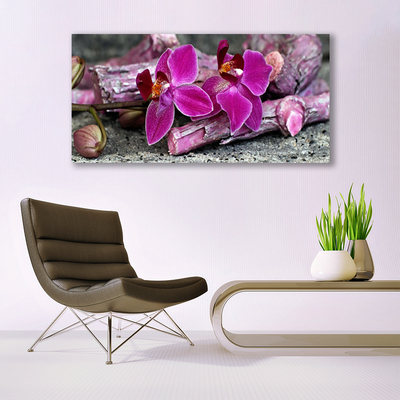 Fototryck canvas Trä Blommor Växt Natur