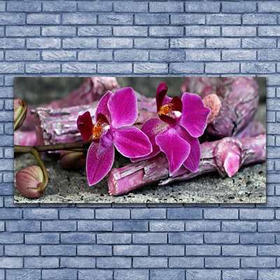 Fototryck canvas Trä Blommor Växt Natur