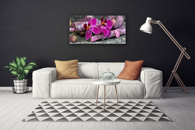 Fototryck canvas Trä Blommor Växt Natur