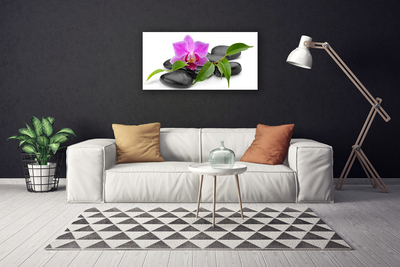 Canvastavla Blomma Orchid Art