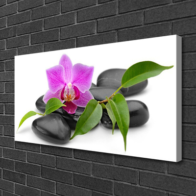 Canvastavla Blomma Orchid Art