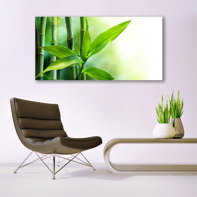 Bild canvas Bambu bladväxt natur