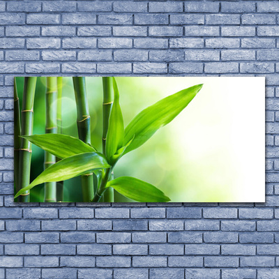 Bild canvas Bambu bladväxt natur