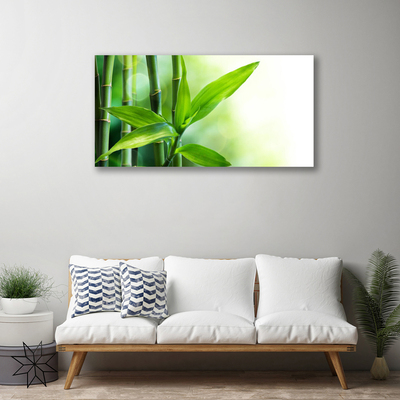 Bild canvas Bambu bladväxt natur