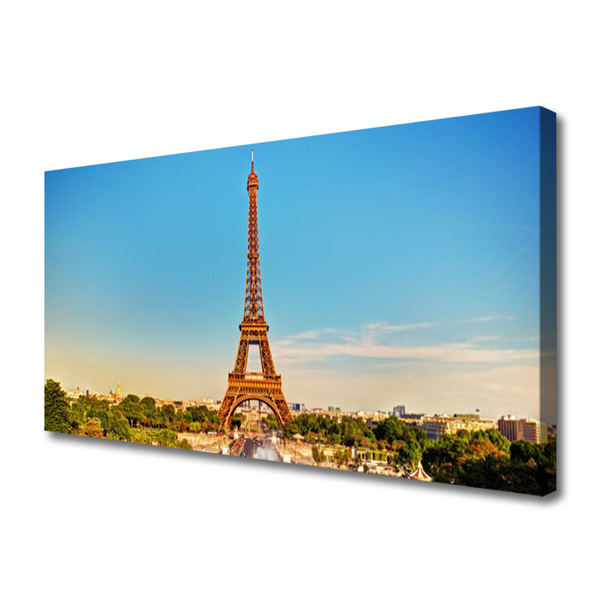 Fototryck canvas Eiffeltornet Paris City