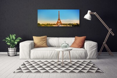 Fototryck canvas Eiffeltornet Paris City