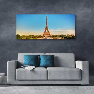 Fototryck canvas Eiffeltornet Paris City