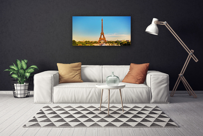 Fototryck canvas Eiffeltornet Paris City