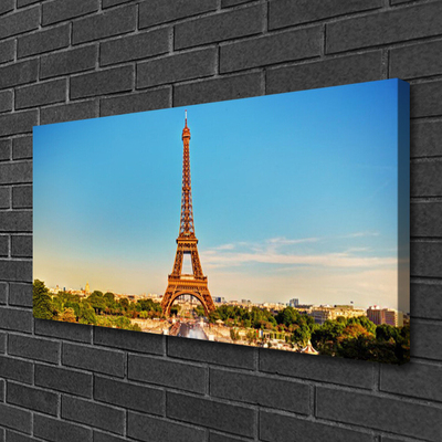 Fototryck canvas Eiffeltornet Paris City