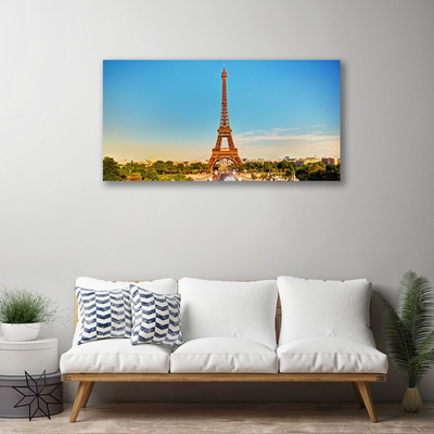 Fototryck canvas Eiffeltornet Paris City