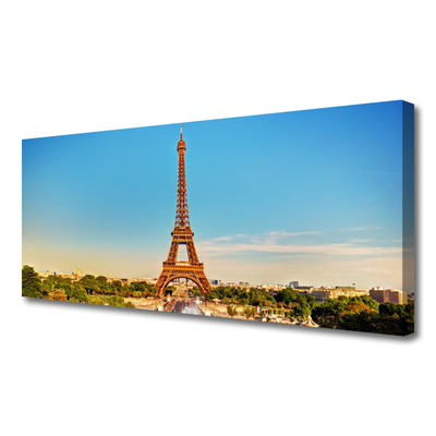 Fototryck canvas Eiffeltornet Paris City