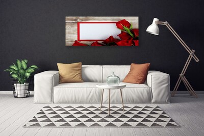 Fototryck canvas Roses Blommor Plant