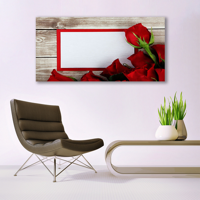 Fototryck canvas Roses Blommor Plant