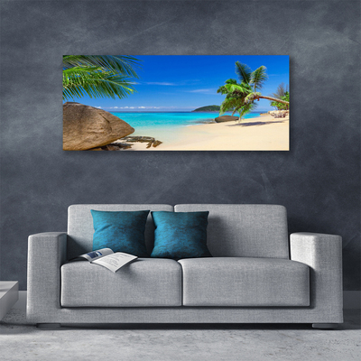 Fototryck canvas Strand Havslandskap