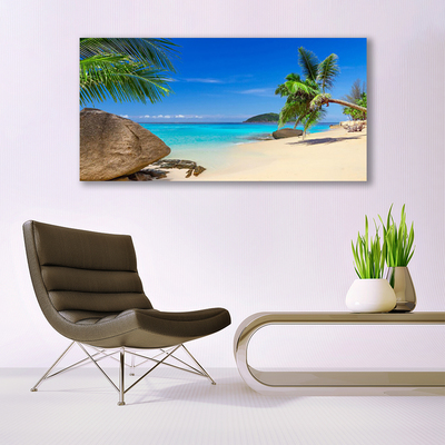 Fototryck canvas Strand Havslandskap