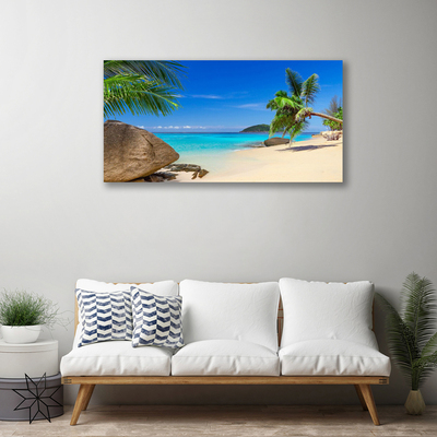 Fototryck canvas Strand Havslandskap