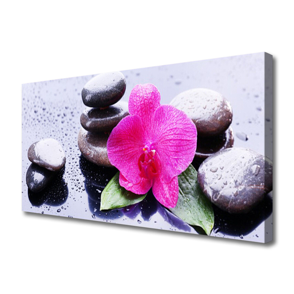 Canvas bild Blomma Orchid Art