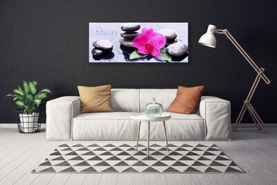 Canvas bild Blomma Orchid Art