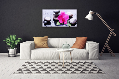 Canvas bild Blomma Orchid Art