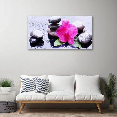 Canvas bild Blomma Orchid Art