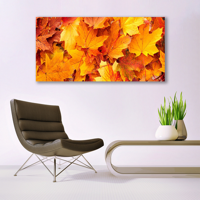 Fototryck canvas Lämnar Naturväxt