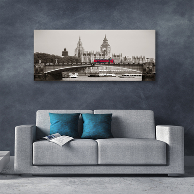 Canvas bild London Bridge Big Ben