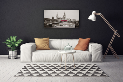 Canvas bild London Bridge Big Ben