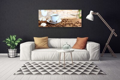 Fototryck canvas Kaffebönmugg Kök