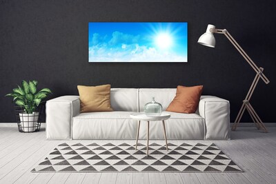 Bild canvas Sun Sky Landskap