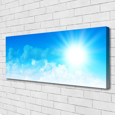 Bild canvas Sun Sky Landskap