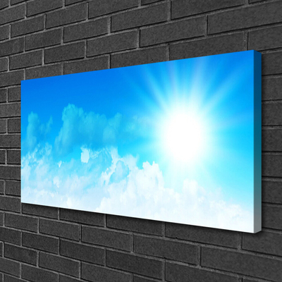 Bild canvas Sun Sky Landskap