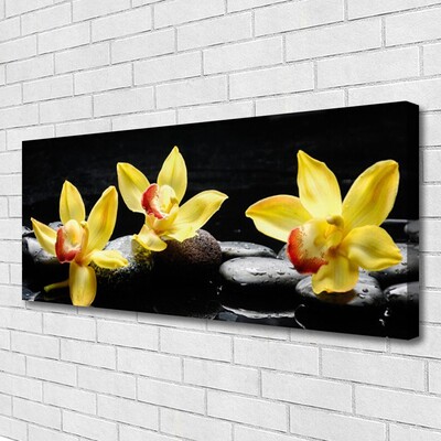 Canvas bild Blomma orkidéväxt