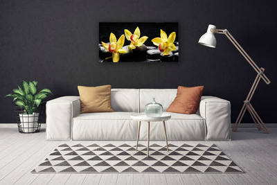 Canvas bild Blomma orkidéväxt