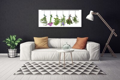 Fototryck canvas Kronblad Plant Kök