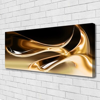 Canvas bild Guld abstrakt konstkonst