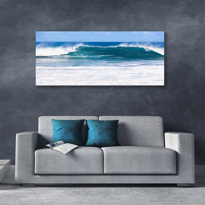 Fototryck canvas Havsvågvatten Hav