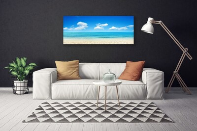 Canvas bild Havsblå himmel